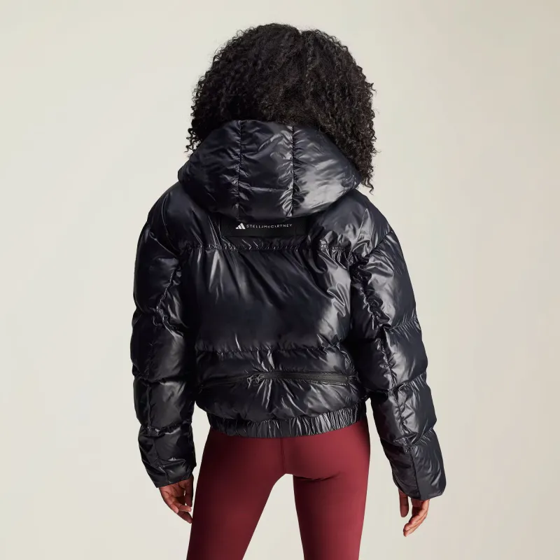 Adidas By Stella McCartney Logo patch Puffer Jacket-3