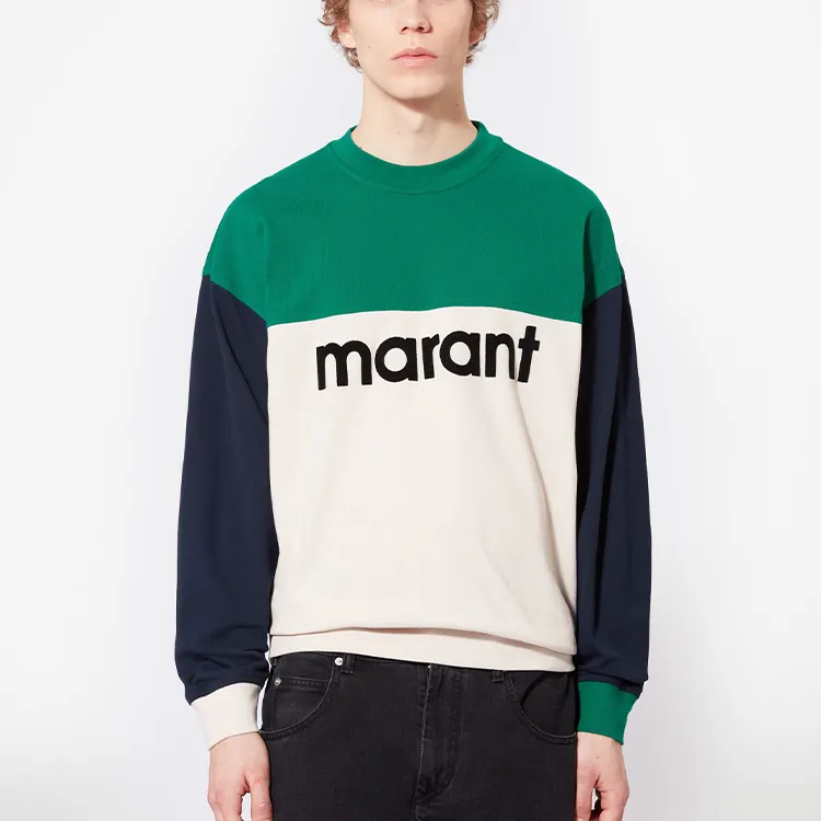ISABEL MARANT FW23 Sweatshirt Men's Turquoise-2