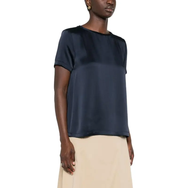 'S MAX MARA Crewneck Short Sleeved T Shirt-4