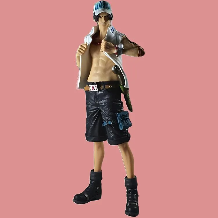 BANPRESTO Portgas D. Ace Glass Factory One Piece Koa Artistic King Marine Bonus Gifts 26cm-3