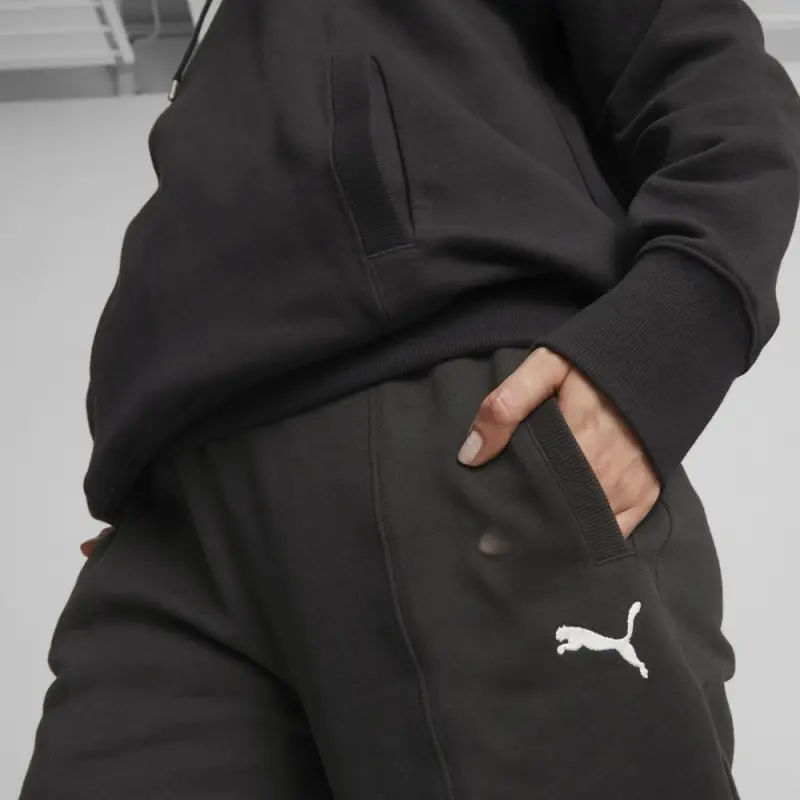 PUMA Knitted Sports Pants Women's Black-4