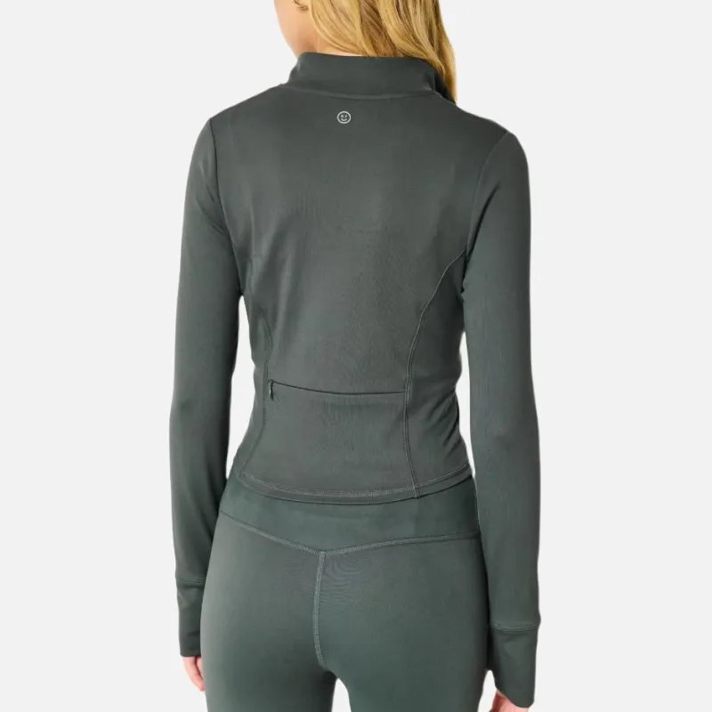 Hollister Jackets Coats Women's Dark Shadow Green-3