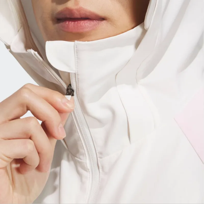 Adidas Jackets Coats Unisex Pink White-4