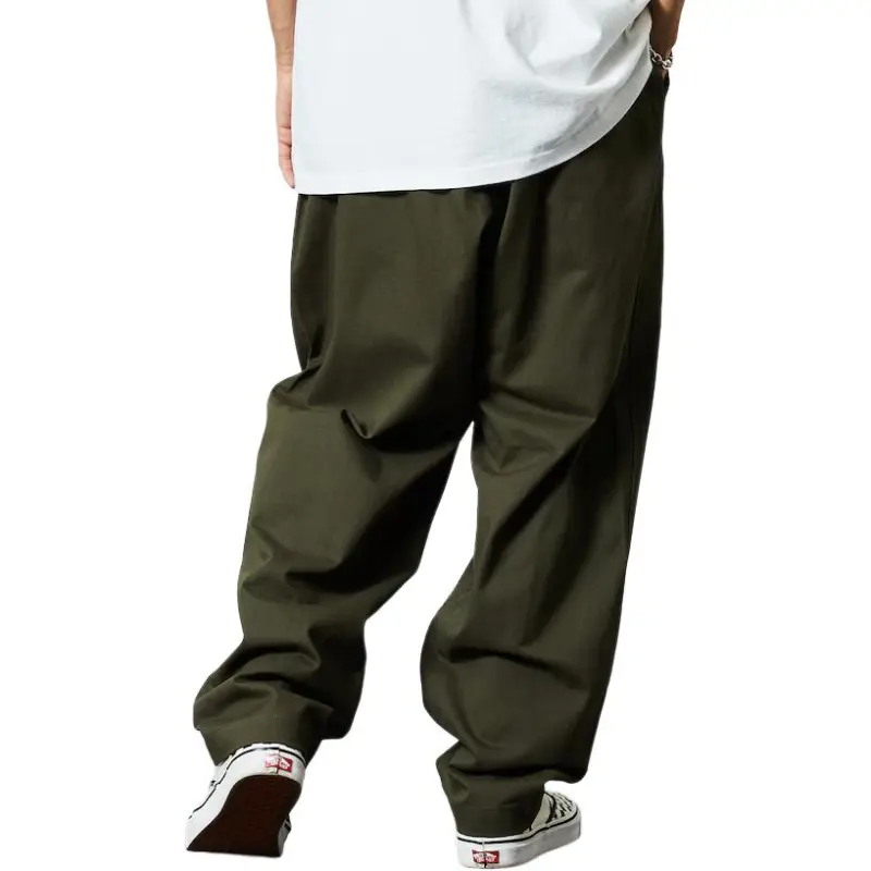 FREAK'S STORE Casual Pants Men's Olive Green-2