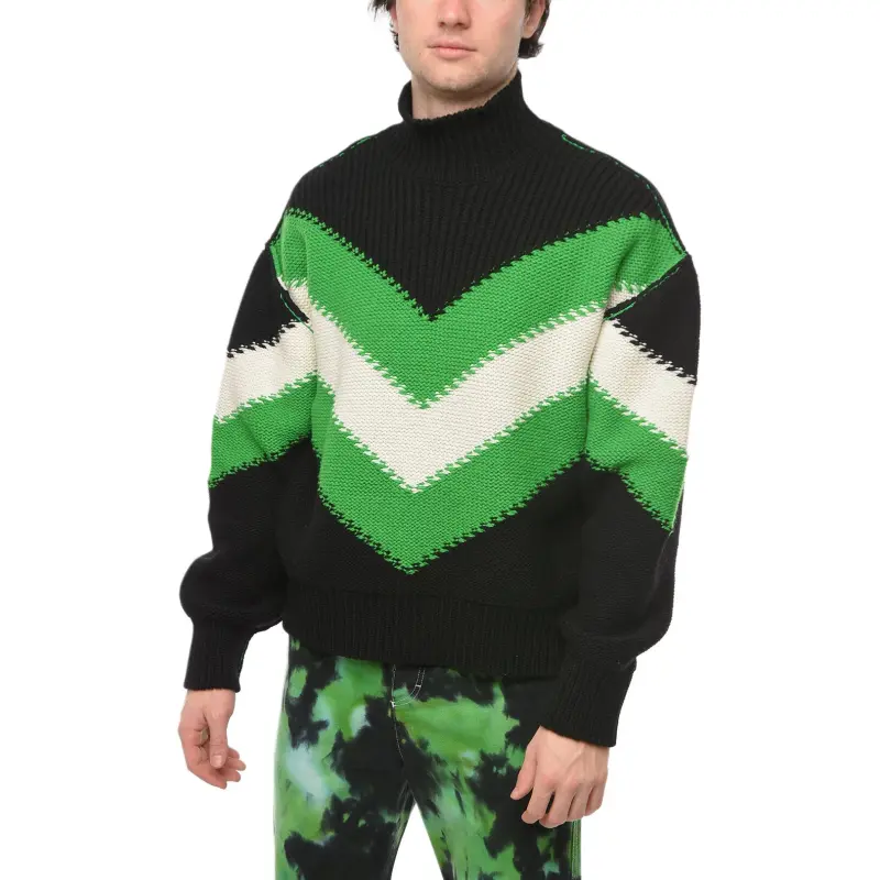 Bottega Veneta FW22 Sweater Men's Black-6