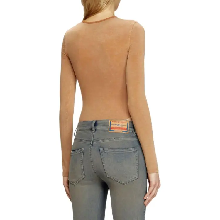 DIESEL Ruched Long Sleeved Top-4