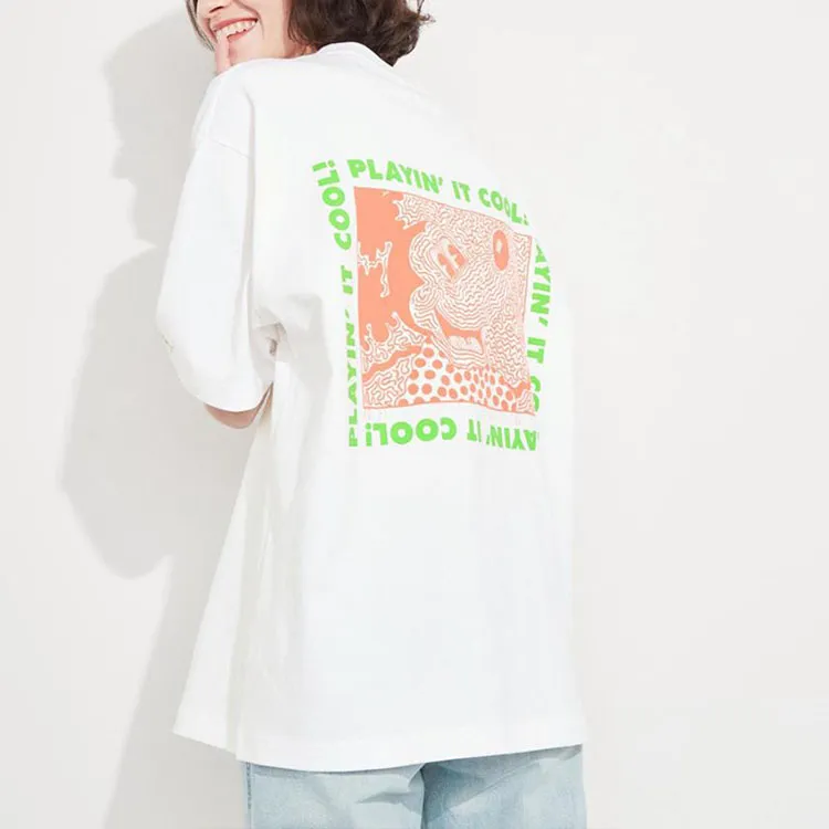 UNIQLO Mickey Mouse X Keith Haring Co branded Series T Shirt Unisex White-4