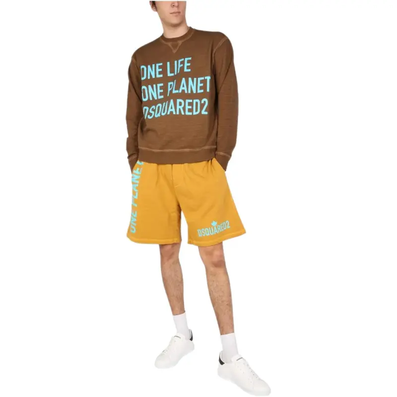 DSQUARED 2 Logo Printed Sweatershirt-4