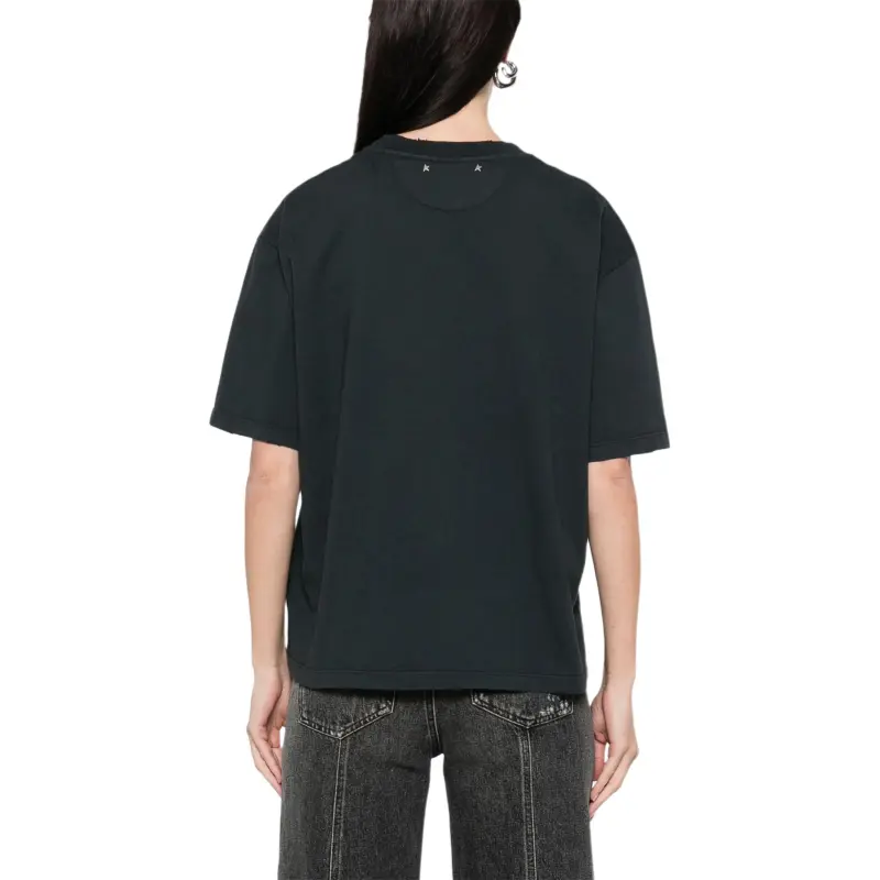 Golden Goose Embellished Neck T Shirt-2
