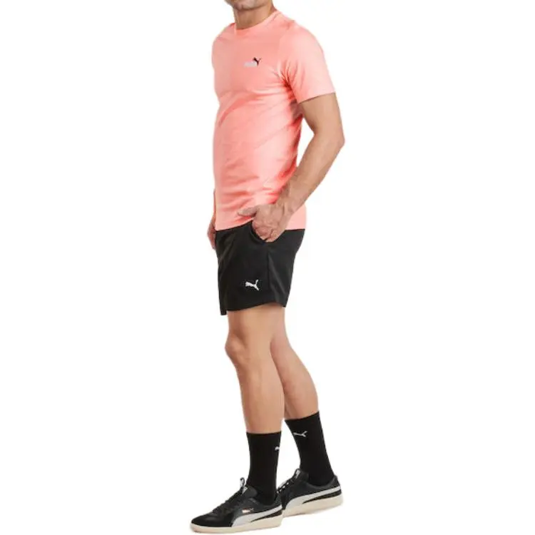 PUMA T Shirts Men Pink-2