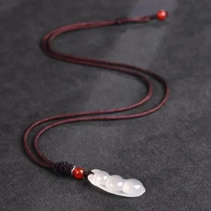 JUNWEN Chalcedony Necklaces Unisex-6