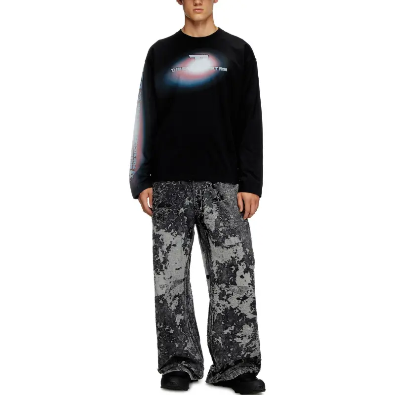 DIESEL T Archie Long Sleeve T Shirt-1