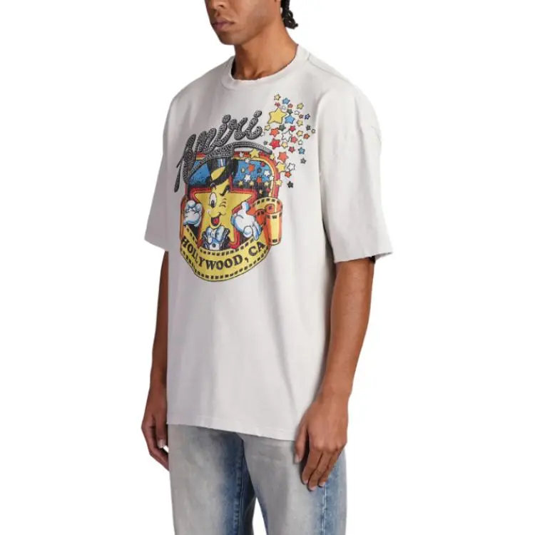 AMIRI Mr. Hollywood Oversized T-Shirt-2