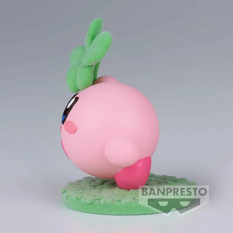 BANPRESTO Kirby Glass Factory Soft And Cute Mine Kirby's Flower Game Model A Kirby Bonus Gifts 4cm-3
