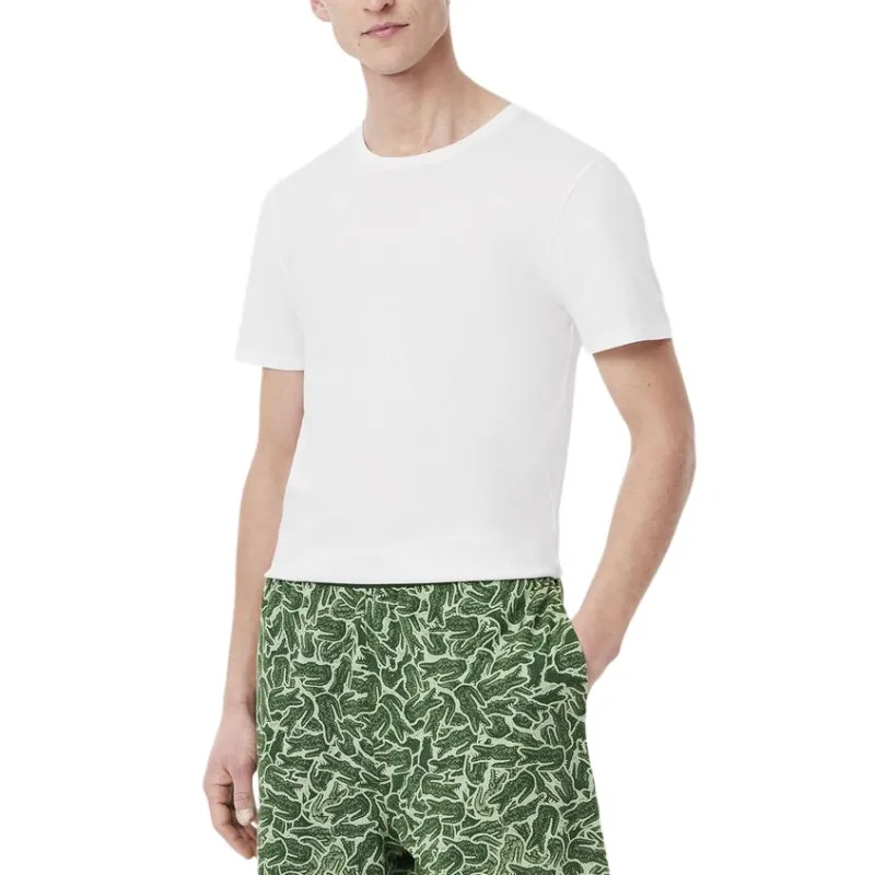 LACOSTE T Shirts Men 3 Pack White/001-1