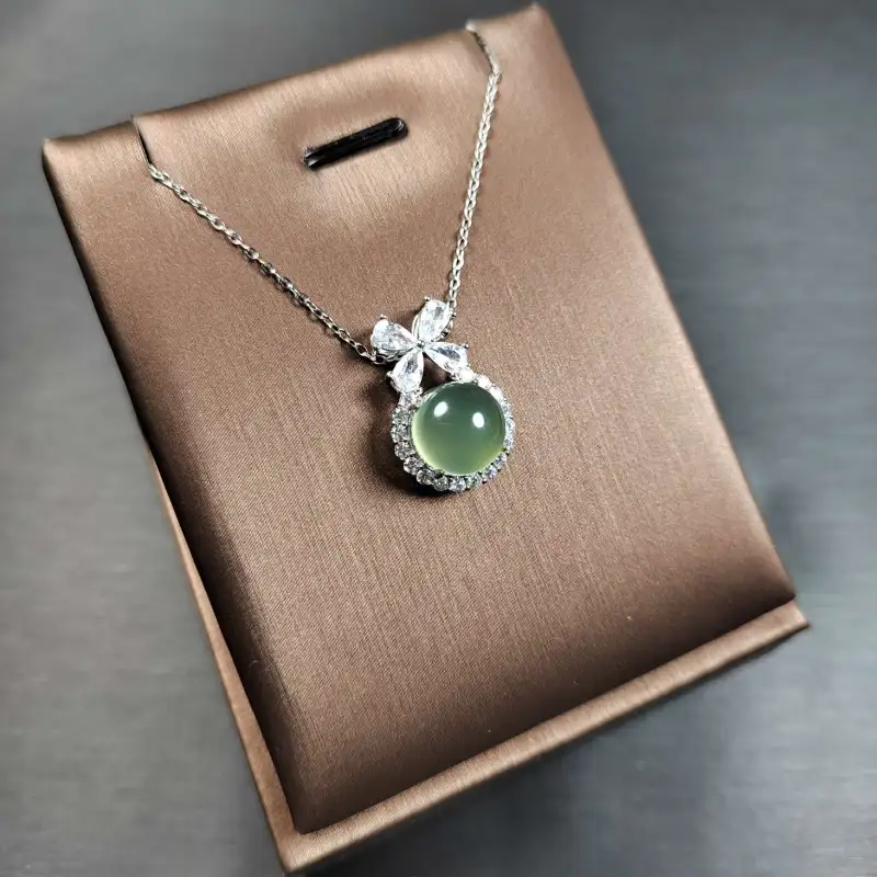 Gifts Chalcedony Necklaces Women's-2