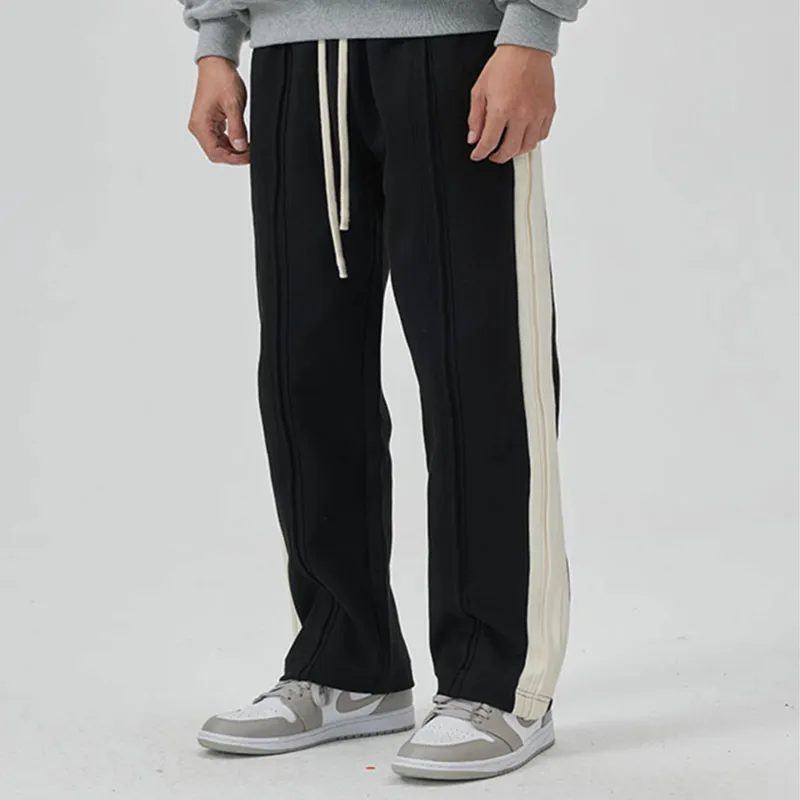 UFZ Casual Pants Men Black-4