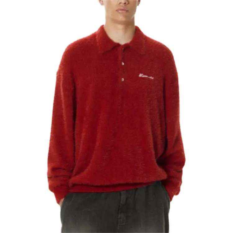Thisisneverthat Polo Shirts Unisex Red-2