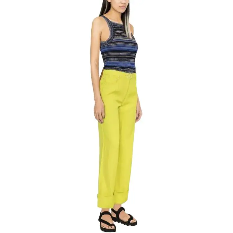 Stella McCartney High waisted Straight leg Trousers-4