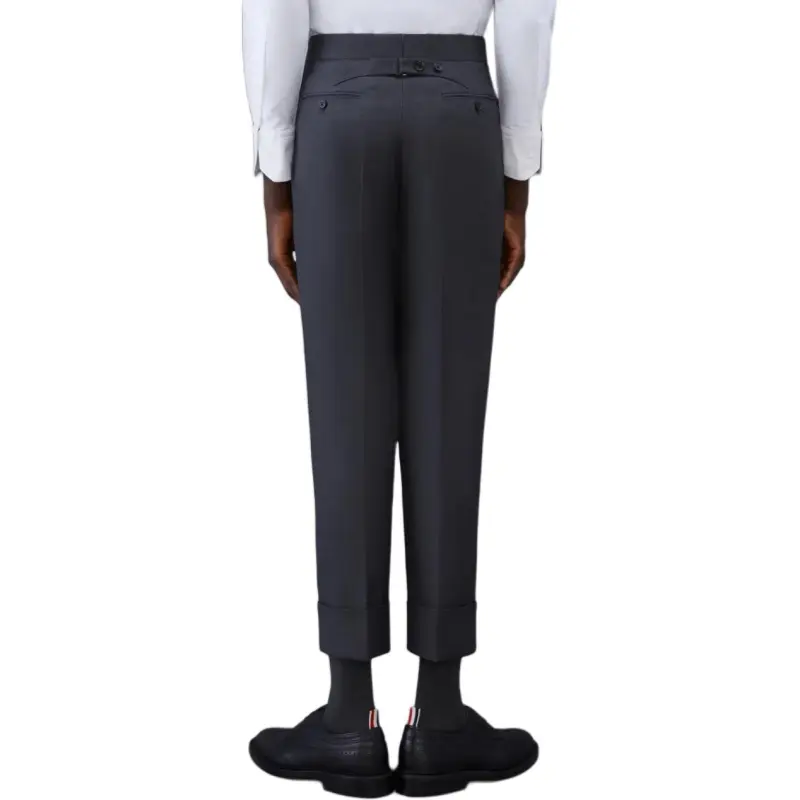 THOM BROWNE Super 120s Twill Trousers-5