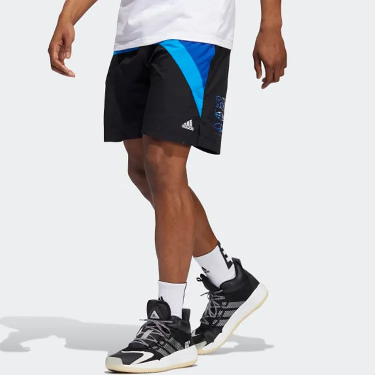 Adidas Sports Shorts Men Black Blue-1