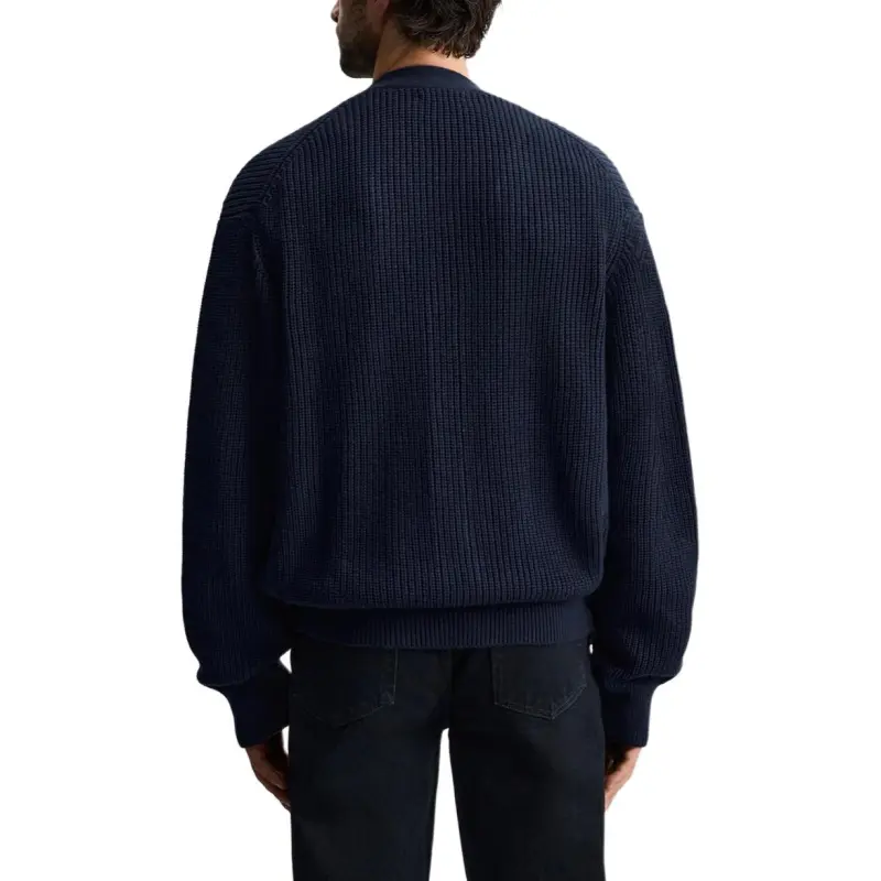 ZARA Sweaters Men Sea Blue-5