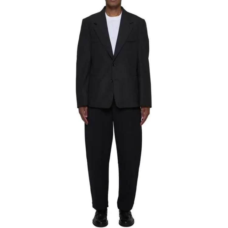 Lemaire Tailored Single Breasted V Neck Jacket-1