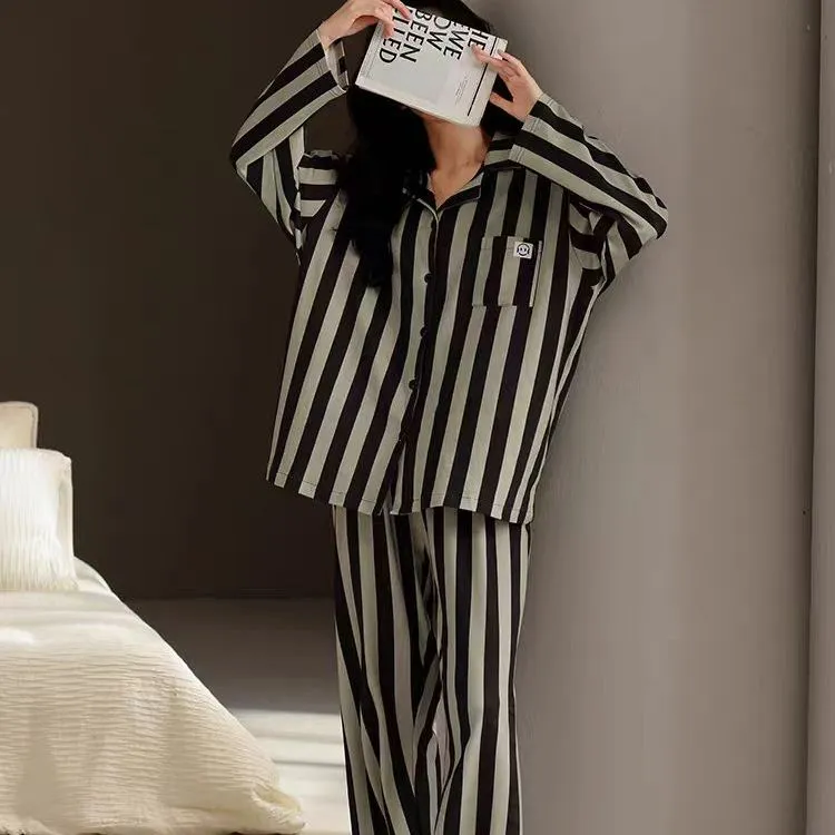 WANANNI Pajama Set Women's Green-1