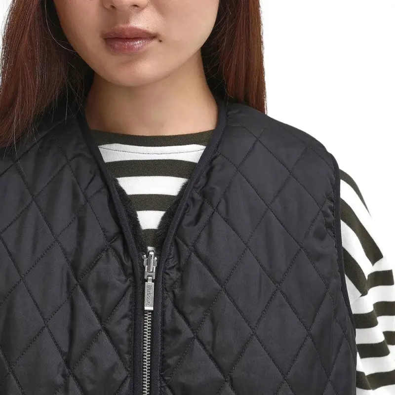 BARBOUR Puffer Jacket Women's Black-5