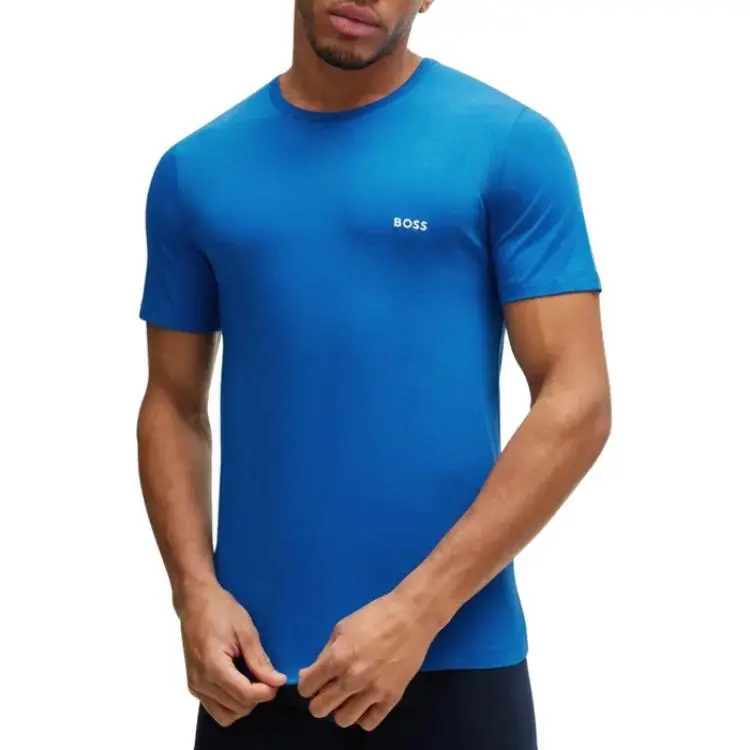 HUGO BOSS T Shirts Men 3 Pack Light Blue+Dark Blue+Black-2