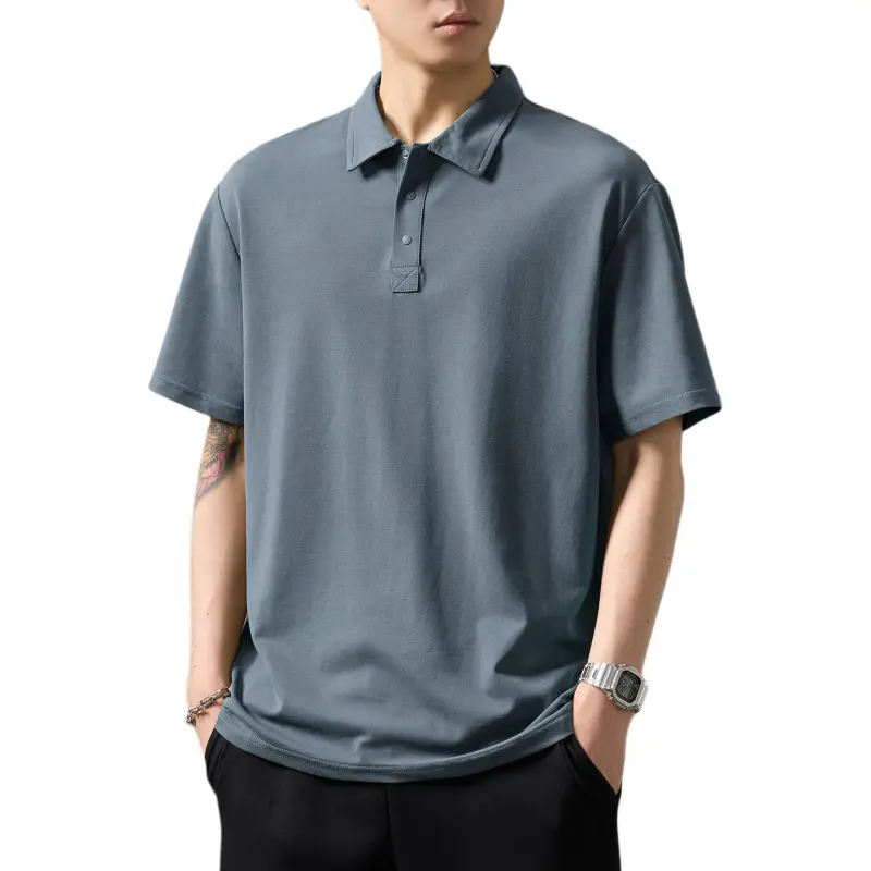 WOOD SOON Polo Shirts Unisex-17