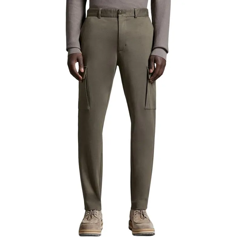 Moncler Logo Embroidered Cargo Trousers-3