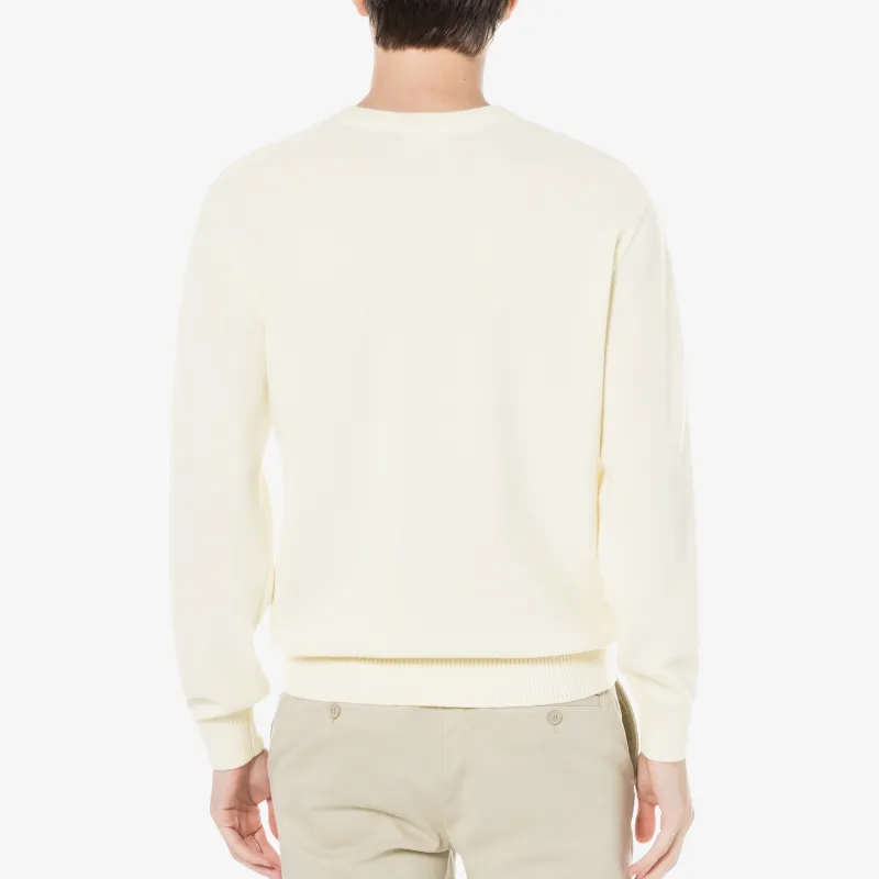 LACOSTE Sweaters Men Cream-4