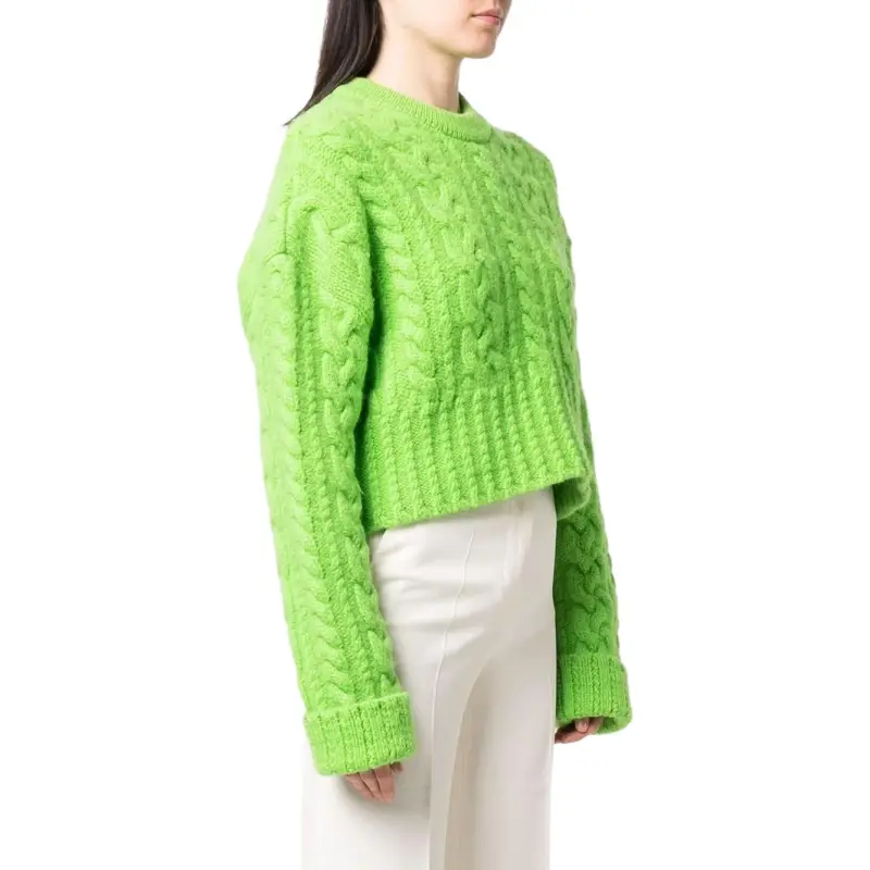 AMIPARIS Cable knit Virgin Wool Jumper-2