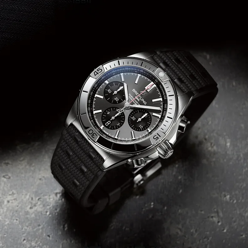 Breitling Men Mechanical Chronograph Collection Watch-2