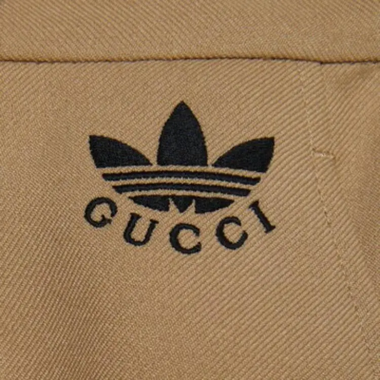 Adidas X GUCCI Casual Pants Women's Beige-6