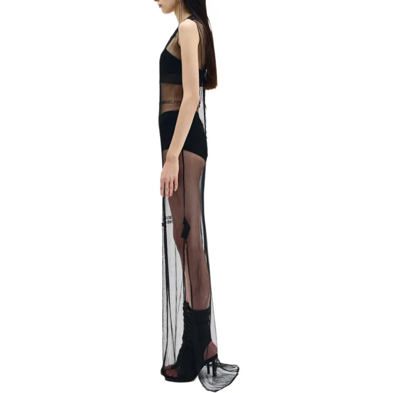 Ann Demeulemeester Sleeveless Dress Women's Black-3