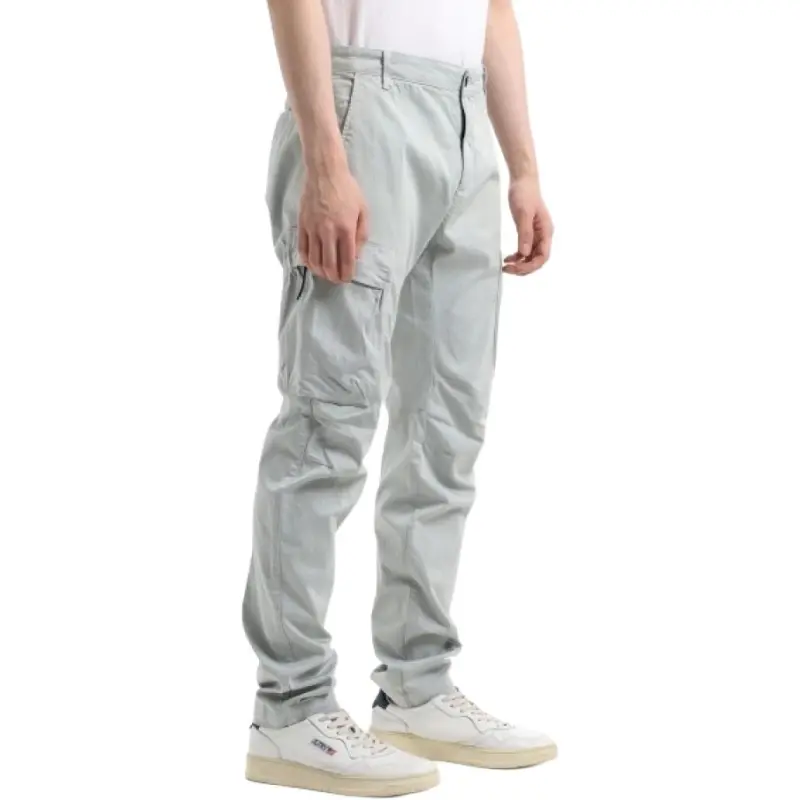 C.P.Company Cargo Pants Men's Light Gray-2