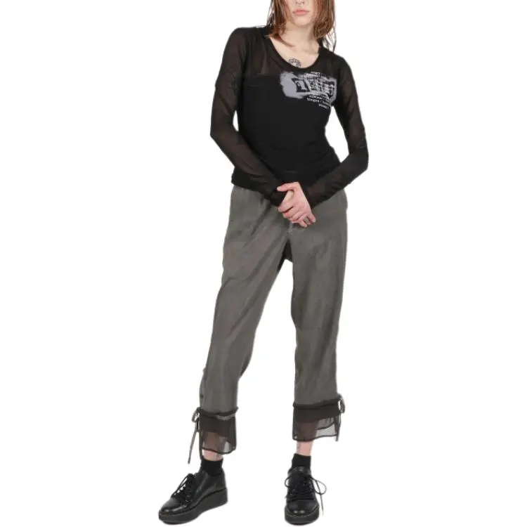 Yohji Yamamoto T Shirt Women's Black-2
