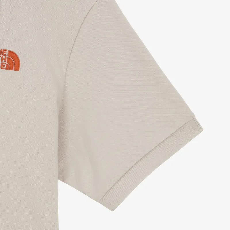 THE NORTH FACE Polo Shirt Men's White Sand-3