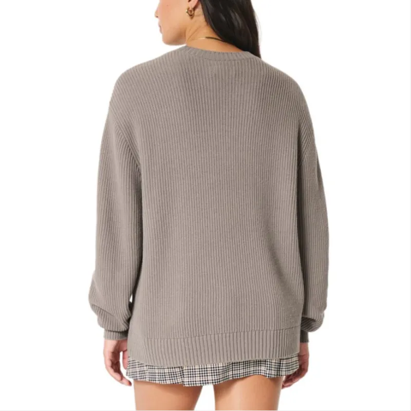 Hollister Sweater Women's Light Brown-2