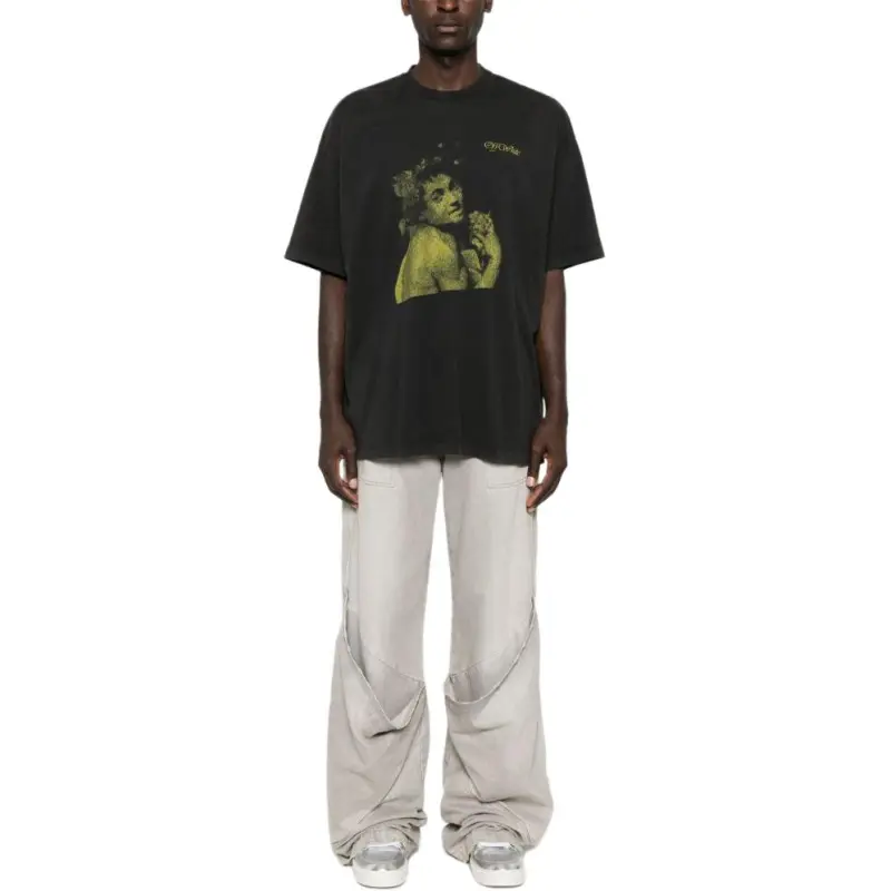 OFF WHITE Graphic print T shirt-2