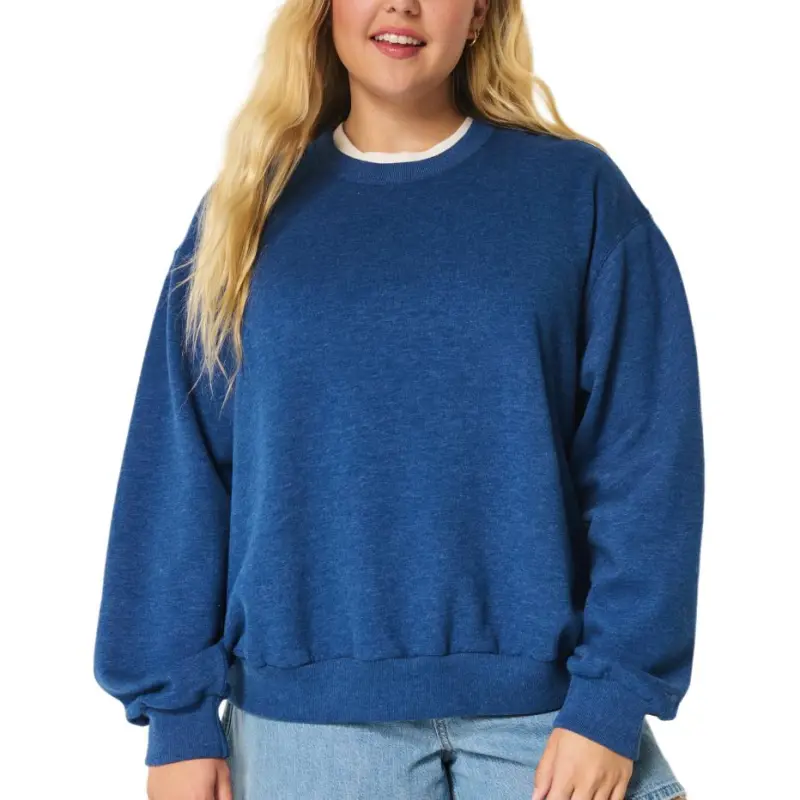 Hollister Sweatshirt Women's Sheer Navy-2