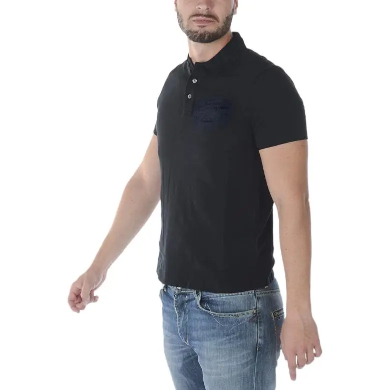 EMPORIO ARMANI Polo Shirt Men's Black-3