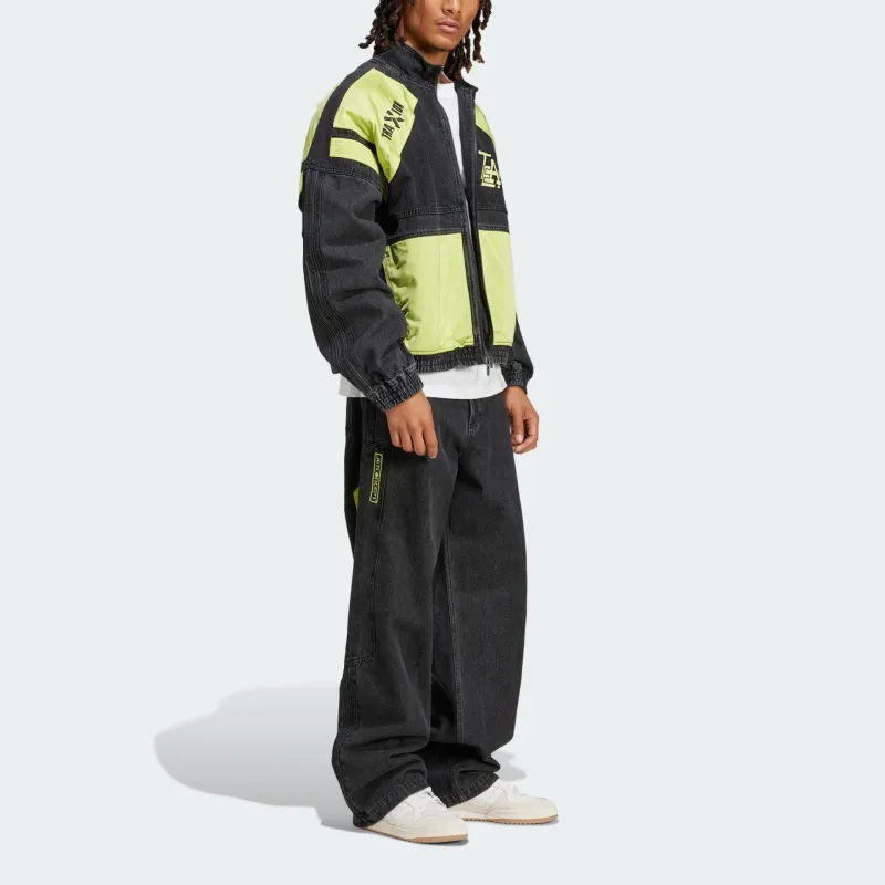 Adidas Originals ADILENIUM SS24 Jacket Men's Yellow Black-3