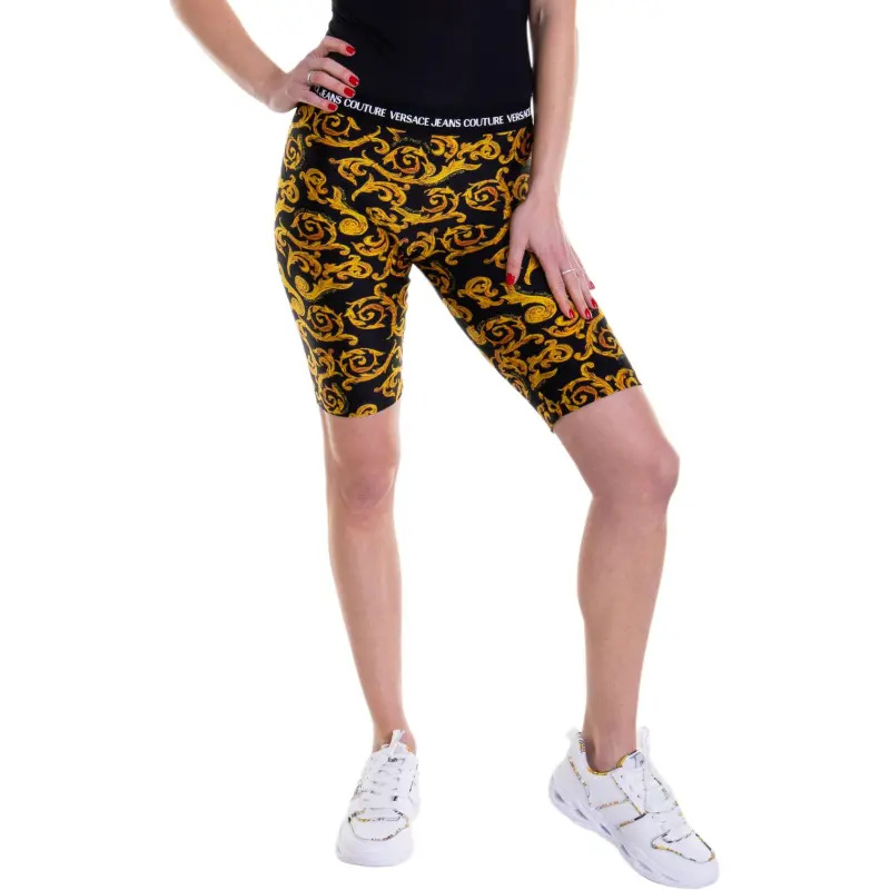 VERSACE JEANS COUTURE Casual Shorts Women's Yellow-3