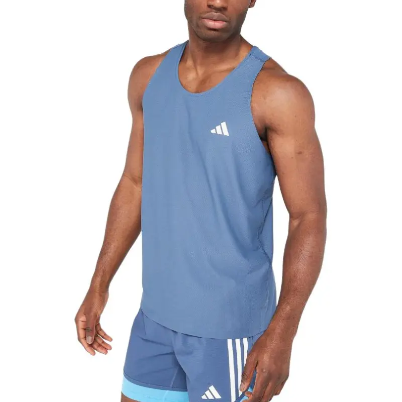 Adidas Tank Tops Men Blue-4