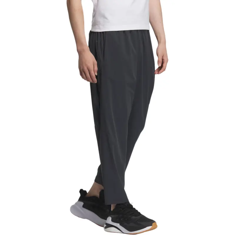Adidas Knitted Sweatpants Men's Dark Heather Gray-2