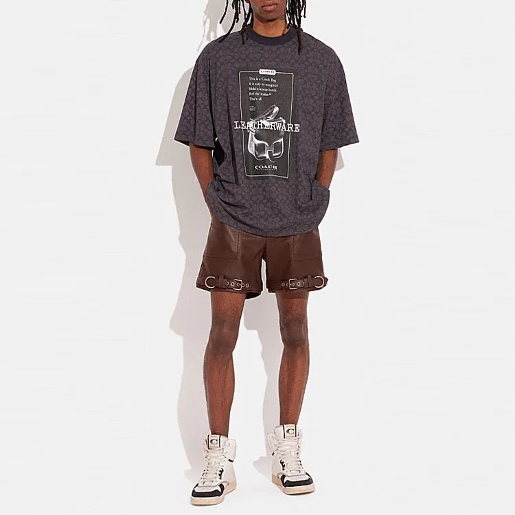 COACH Casual Shorts Men's Umber-1