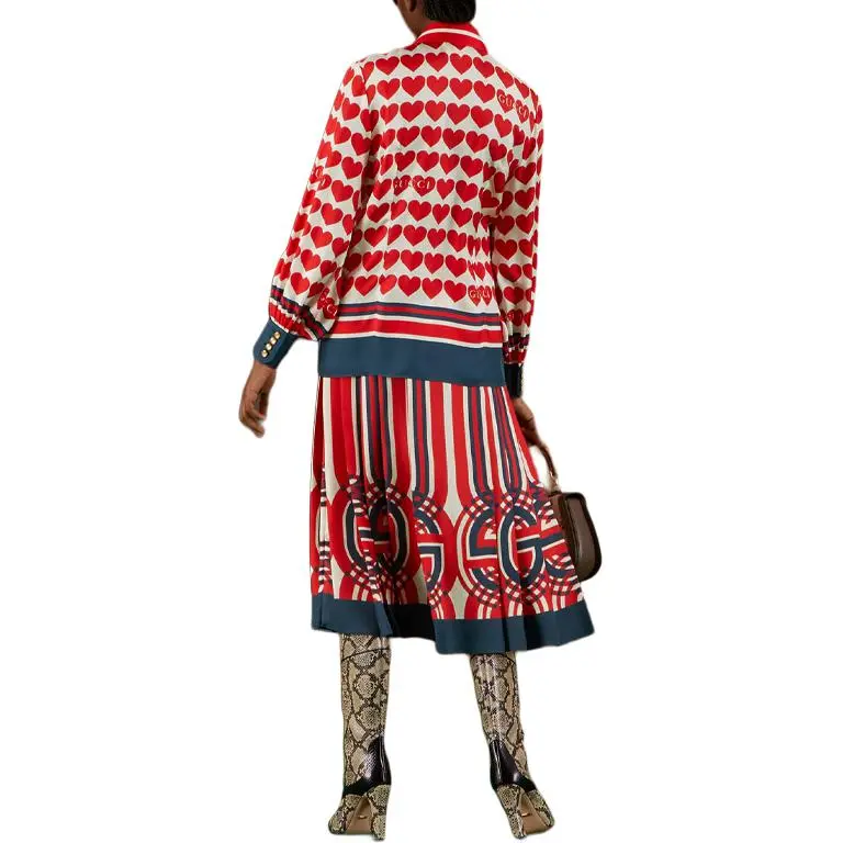 GUCCI Love Parade Collection Dsm Exclusive SS22 Shirt Women's Red-1